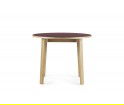 Stół SLICE TABLE LINOLEUM  Ø95 cm Normann Copenhagen - dąb
