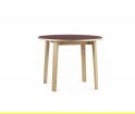 Stół SLICE TABLE LINOLEUM  Ø95 cm Normann Copenhagen - dąb