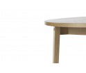 Stół SLICE TABLE Vol.2 Ø120 cm Normann Copenhagen - dąb