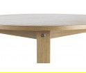 Stół SLICE TABLE Vol.2 Ø120 cm Normann Copenhagen - dąb