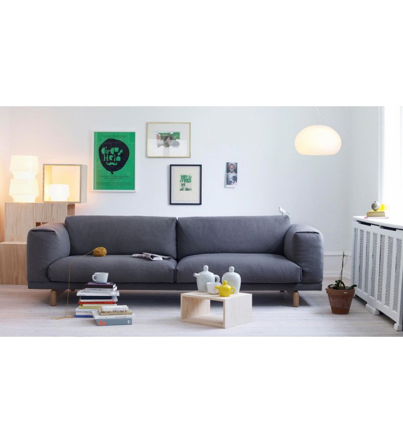 Lampa stojąca Cosy in white Muuto - 2 rozmiary