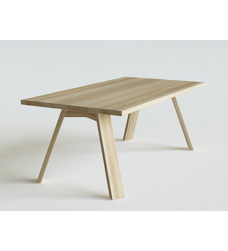 St&oacute;ł CROSS KANT Iwona Kosicka Design - dębowy, r&oacute;żne wymiary