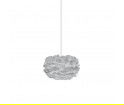 Lampa z piór Eos micro light grey Vita Copenhagen