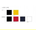 Lampa lina Loop Line Gang Design - różne kolory