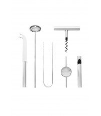 Zestaw barowy Stelton - stalowy, 6 szt