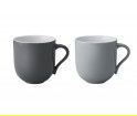Kubki duże Emma Stelton - 2 szt., szare
