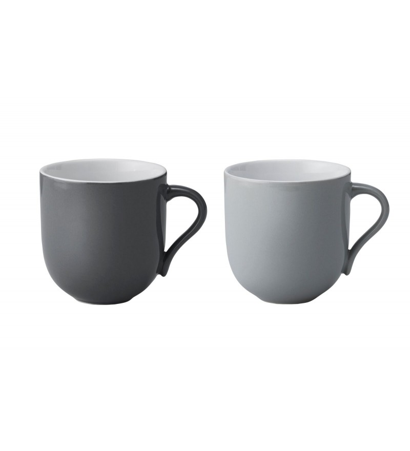 Kubki duże Emma Stelton - 2 szt., szare