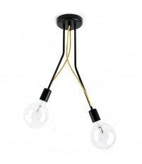 Lampa sufitowa Loft Tubo 4 - różne kolory