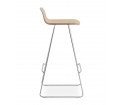 Hoker JUST BARSTOOL z oparciem 75 cm Normann Copenhagen - dwie wersje kolorystyczne