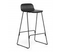 Hoker JUST BARSTOOL z oparciem 75 cm Normann Copenhagen - dwie wersje kolorystyczne