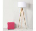 Lampa podłogowa Tripod Wood Zuiver - różne kolory