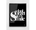 Plakat SMILE MM House Design - różne rozmiary