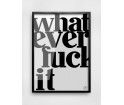 Plakat WHATEVER MM House Design - różne rozmiary