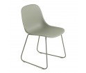 Krzesło na płozach Fiber Side Chair Sled Base Muuto - różne kolory