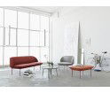 Krzesło tapicerowane OSLO LOUNGE CHAIR MUUTO - różne kolory