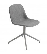 Krzesło tapicerowane na podstawie krzyżakowej Fiber Side Chair Swivel Base w. o. return Muuto - różne kolory