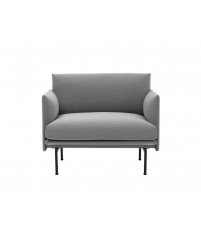 Krzesło tapicerowane OUTLINE CHAIR MUUTO - różne kolory