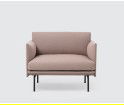 Krzesło tapicerowane OUTLINE CHAIR MUUTO - różne kolory