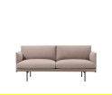 Sofa 2-osobowa OUTLINE MUUTO - różne kolory