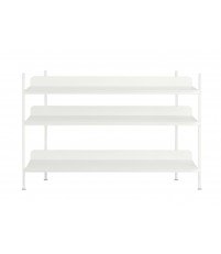 System półek COMPILE Muuto - konfiguracja 2, biała