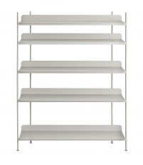 System półek COMPILE Muuto - konfiguracja 3, szara