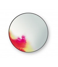 Lustro ścienne FRANCIS Petite Friture - małe, r&oacute;żowo-ż&oacute;łte