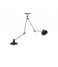 Lampa sufitowa ARIGATO CEILING 2 LONG - wydłużona, czarna