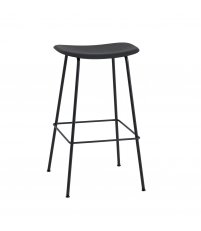Hoker Fiber Bar Stool / Tube Base H: 75cm Muuto - różne kolory