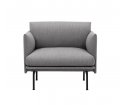 Fotel tapicerowany Studio OUTLINE CHAIR MUUTO - różne kolory
