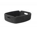 Kosz filcowy płaski RESTORE TRAY Muuto - black melange