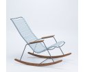 Krzesło bujane CLICK Rocking Chair HOUE - różne kolory, na zewnątrz