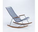 Krzesło bujane CLICK Rocking Chair HOUE - różne kolory, na zewnątrz