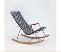 Krzesło bujane CLICK Rocking Chair HOUE - różne kolory, na zewnątrz