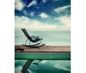 Krzesło bujane CLICK Rocking Chair HOUE - różne kolory, na zewnątrz