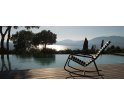 Krzesło bujane CLIPS Mono Rocking Chair HOUE - różne kolory, na zewnątrz
