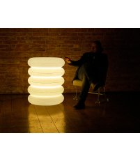 Lampa stojąca podwójna Big Puff wewnętrzna - PUFF-BUFF Design