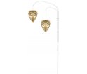 Lampa Conia mini Brass VITA Copenhagen Design - mosiądz