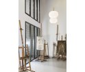 Lampa wisząca Ilargi GROK - podwójna, ciemny jesion, średnica 39.5 cm