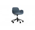 Fotel FORM ARMCHAIR SWIVEL 5W Gaslift Black Alu Normann Copenhagen - różne kolory