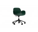 Fotel FORM ARMCHAIR SWIVEL 5W Gaslift Black Alu Normann Copenhagen - różne kolory