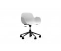 Fotel FORM ARMCHAIR SWIVEL 5W Gaslift Black Alu Normann Copenhagen - różne kolory