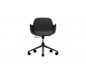 Fotel FORM ARMCHAIR SWIVEL 5W Gaslift Black Alu Normann Copenhagen - różne kolory