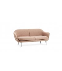 Sofa 2-osobowa modułowa tapicerowana SUM Normann Copenhagen - na aluminiowych nogach, różne kolory siedziska