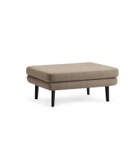 Puf tapicerowany SUM Normann Copenhagen - duży, na czarnych aluminiowych nogach, różne kolory siedziska