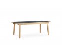 Stół SLICE TABLE LINOLEUM 90 x 200 cm Normann Copenhagen - dąb