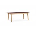Stół SLICE TABLE LINOLEUM 90 x 200 cm Normann Copenhagen - dąb