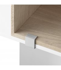 Klipsy łączące do półek modułowych MINI STACKED 2.0 Muuto - zestaw 5 sztuk