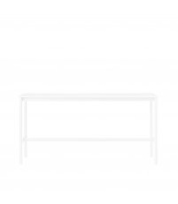 St&oacute;ł BASE HIGH TABLE 190 x 50 cm MUUTO - wysokość 95 cm, biały laminat/ABS