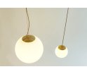 Lampa wisząca Drop Innermost - biała, średnica 20 cm