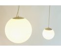 Lampa wisząca Drop Innermost - biała, średnica 20 cm